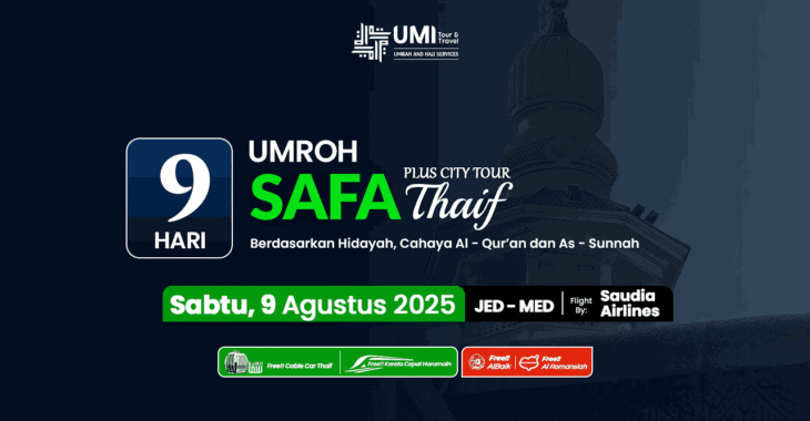 Jangan Sampai Ketinggalan! Daftar Paket Umroh Terbaik 2025 dari Umi.Travel: Pengalaman Spiritual Tak Terlupakan