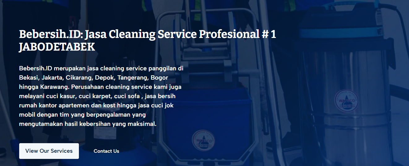 10 Rekomendasi Jasa Bersih Rumah di Bekasi