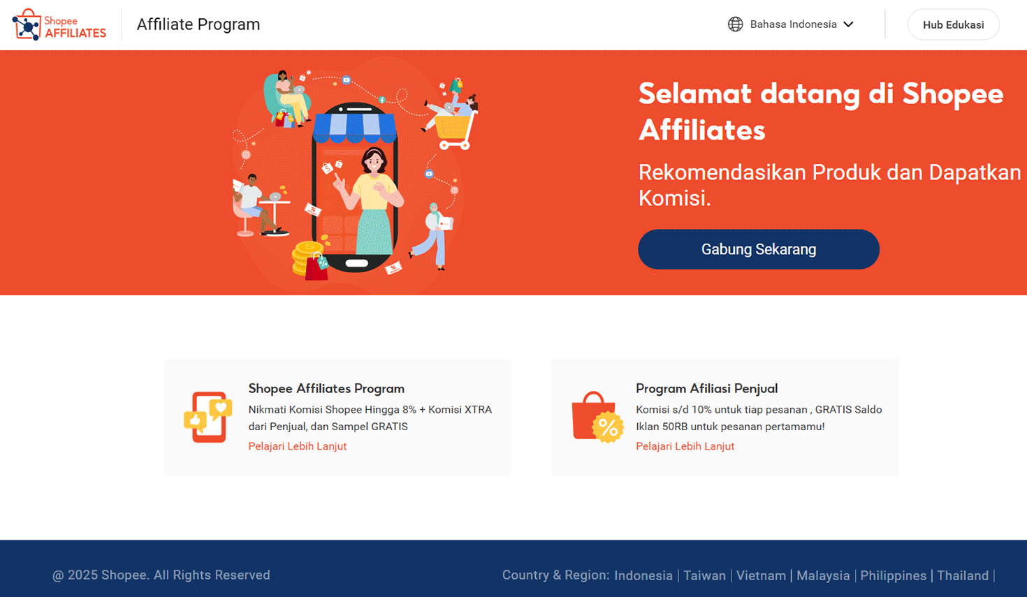 cara daftar shopee affiliate agar diterima